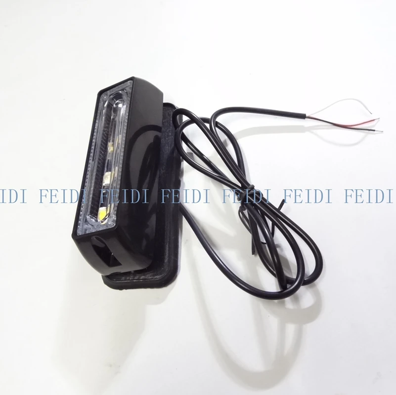 08006 Lightning 12 В Универсальный 1x4led автомобилей Янтарный аварийного флэш Strobe Лампочки