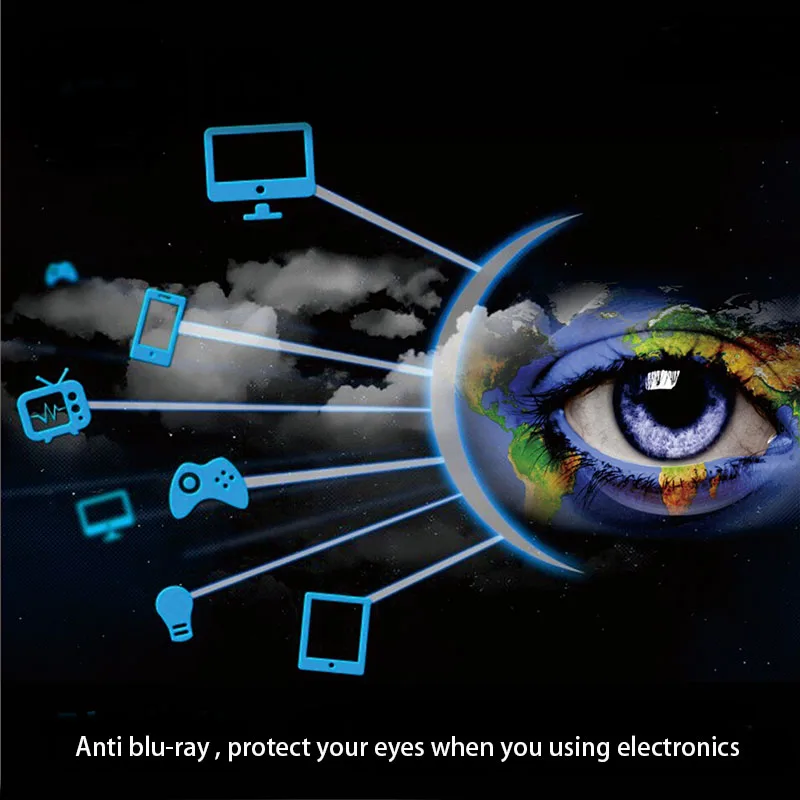 bclear 1 61 refractive index anti blue ray lenses single vision lens myopia blue light eyes protection computer phone glasses free global shipping