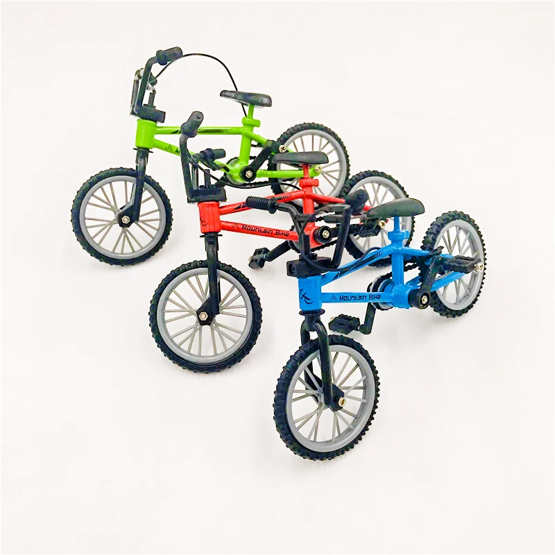 Мини-палец-bmx набор фанаты велосипедов игрушка из сплава палец BMX функциональный детский велосипед палец велосипед отличное качество игрушечные велосипеды bmx подарок