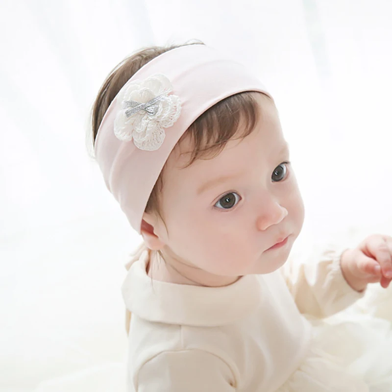 Multi Colors Fashion Korean Baby Pink Soft Cotton Stars Headband Hairbands Kids Children Girls Headwear Hair Accessories Bandage | Детская