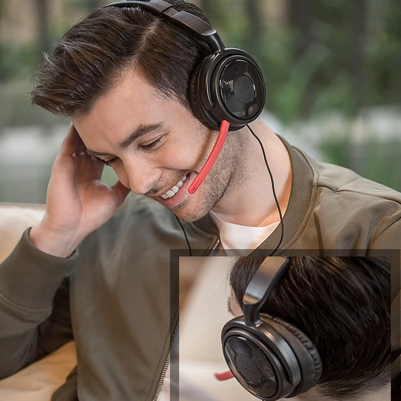 Новые проводные наушники Philips SHG7980 с поддержкой видео и игр штекером 3 5 мм