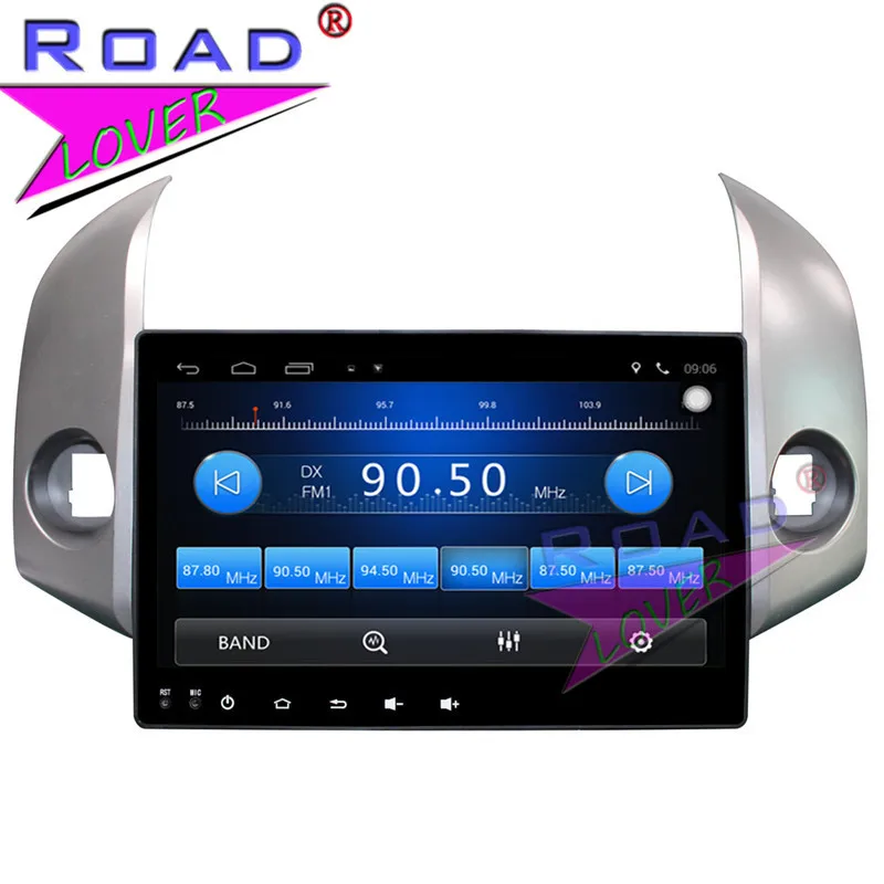 TOPNAVI Android 6.0 2G+32GB 10.1&quot Car PC Head Unit Auto Audio For Toyota RAV4 2009-2012 Stereo GPS Navigation Player NO DVD MP3 |