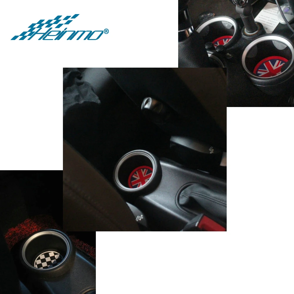 Аксессуары для автомобиля MINI Cooper R56 R50 R53 R55 R60 F55 F56 F54 F60 наклейки держатель стакана