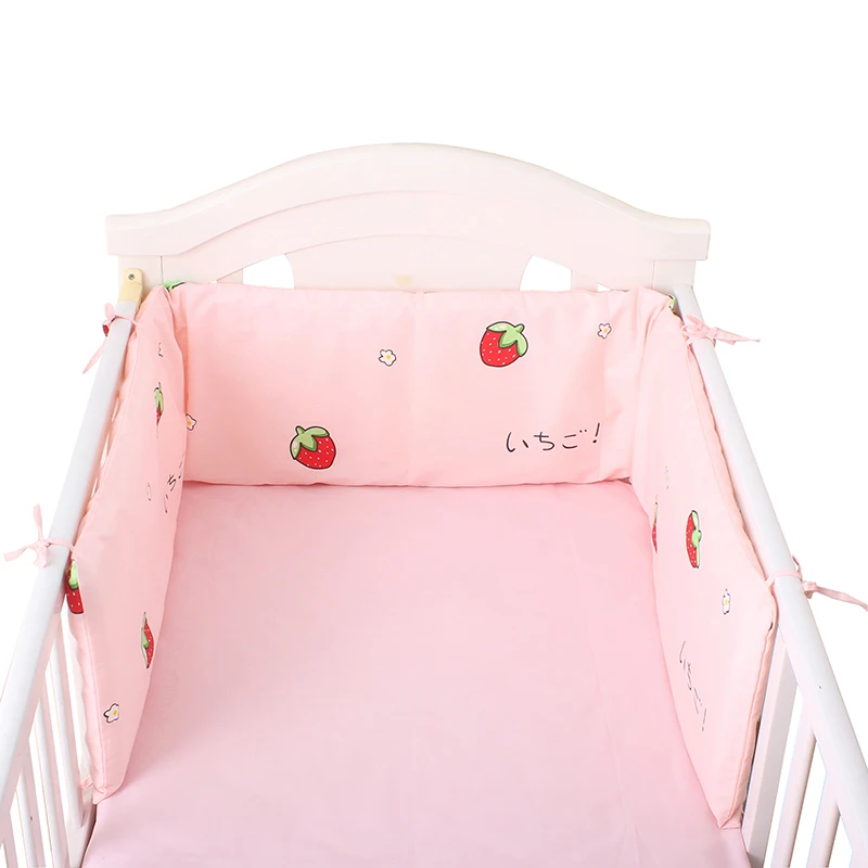 С вышивкой в виде короны 180*30 см детская кровать бортики U/L Форма Детские