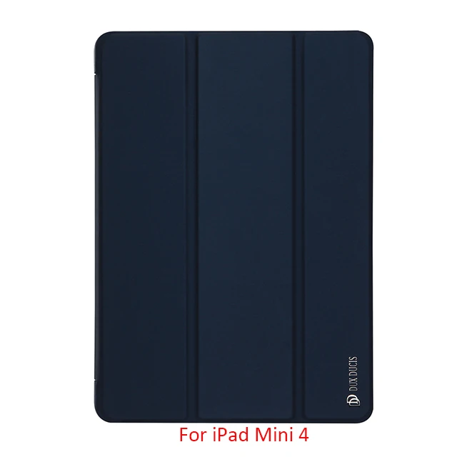 For iPad Mini 4 DUX DUCIS из искусственной кожи чехол для iPad Mini 5() Флип смарт-чехол для Apple iPad Mini 5 Mini 4 Mini5 7," защитный чехол - Цвет: For iPad Mini 4