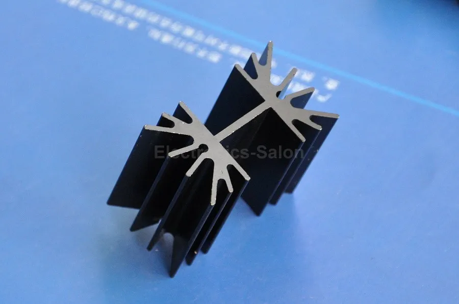 

( 4 pcs/lot ) Heatsink for TO-220/TO-3P/TO-247, 1" x 1.65" x 1.6", PCB Mount