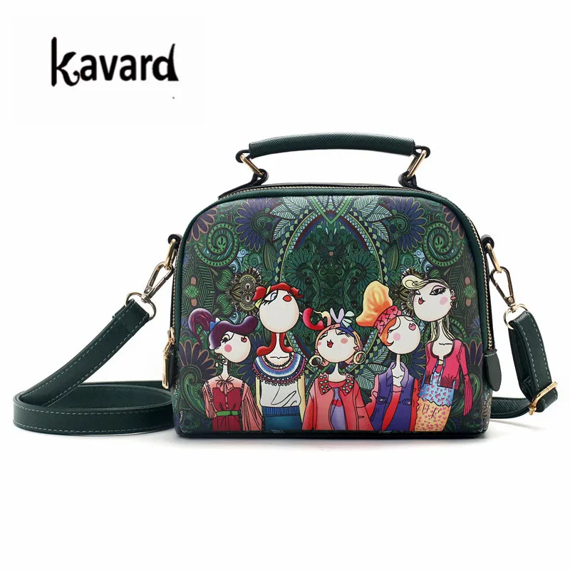 Kavard/маленькая сумка через плечо зеленая с клапаном для женщин сумки Дизайнерская