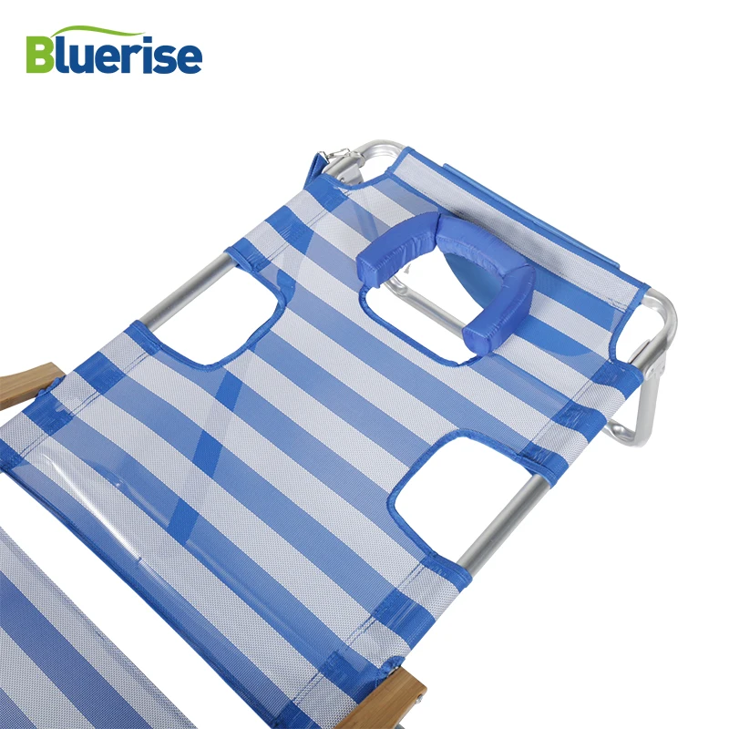 BLUERISE 3 в 1 пляжное кресло/надувной матрас/надувной шезлонг легко преобразует