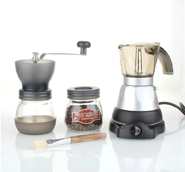 Coffee Bean+Coffee Grinder /Electric Moka Pot Gift Box |