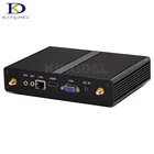 Мини-ПК без кулера, ОС Windows 7810, компьютер Nuc, Intel Broadwell Celeron 3205U 3215U HTPC TV Box, 8 ГБ ОЗУ, 256 ГБ SSD