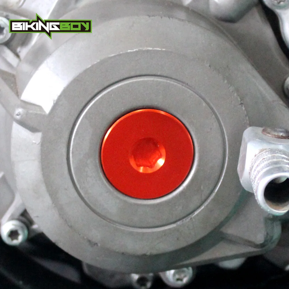 BIKINGBOY Billet Aluminum Ignition Cover Protector Plug For KTM 250 350 505 SX-F XC-F XCF-W EXC-F SMR 450 FREERIDE 07-15 14 | Автомобили и