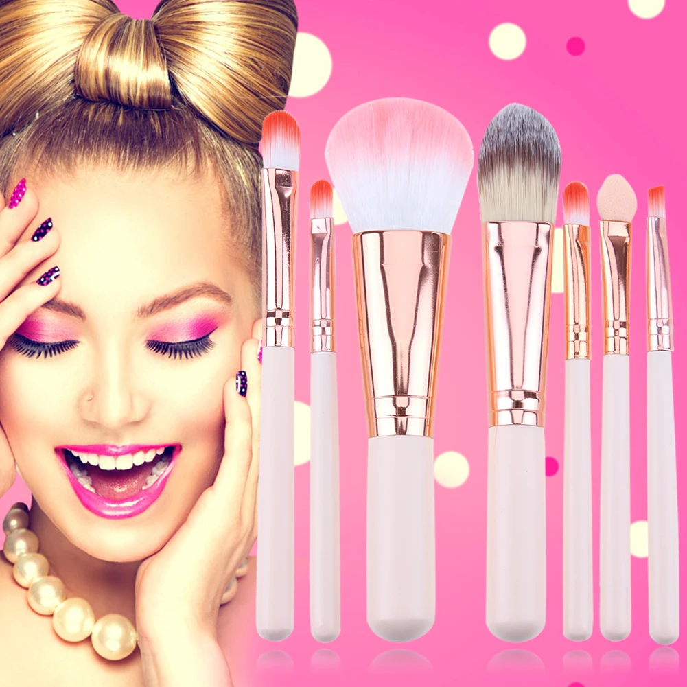 Профессиональные косметические кисти набор инструментов для пудры теней век