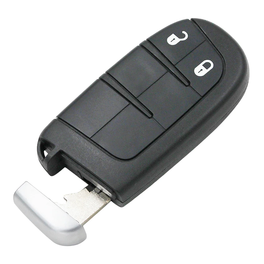 Новый чехол для смарт-ключа без ключа Dodge Journey 2011-2015 2 кнопки + с лезвием брелок
