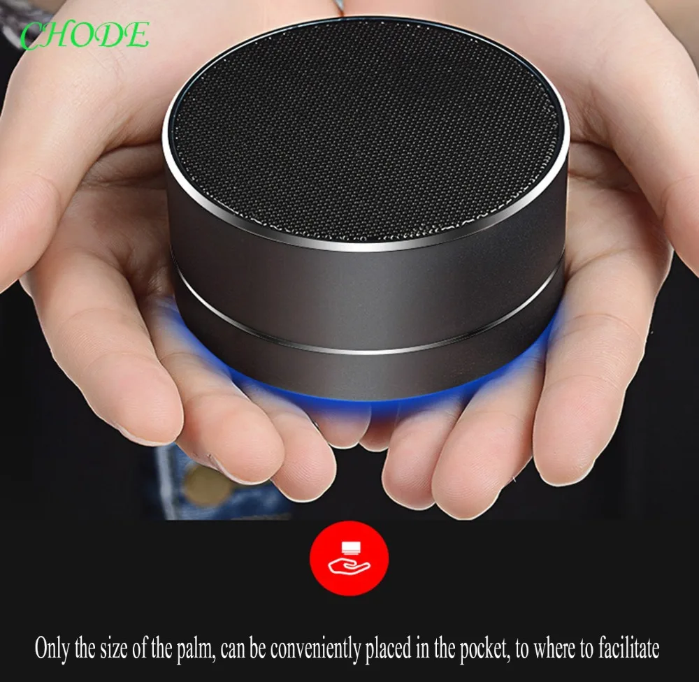 Бесплатная доставка беспроводной bluetooth динамик Металлический Мини Портативный