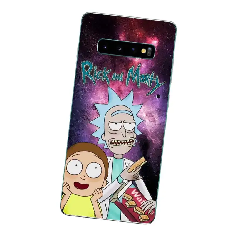 N367 Рик Морти силиконовый чехол-накладка из мягкого ТПУ чехол для Samsung Galaxy J2 J3 J4 J5 J6