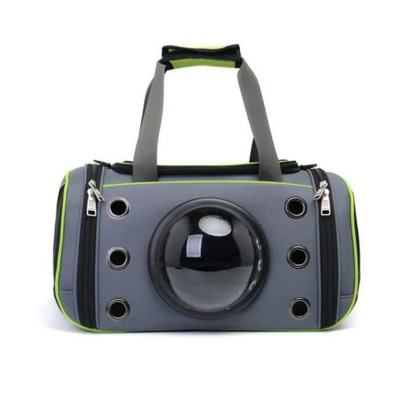 Pet Space Capsule Carrier Сумочка для собак и кошек Pet Carrier Сумка с удобным плечевым ремнем - Цвет: Green