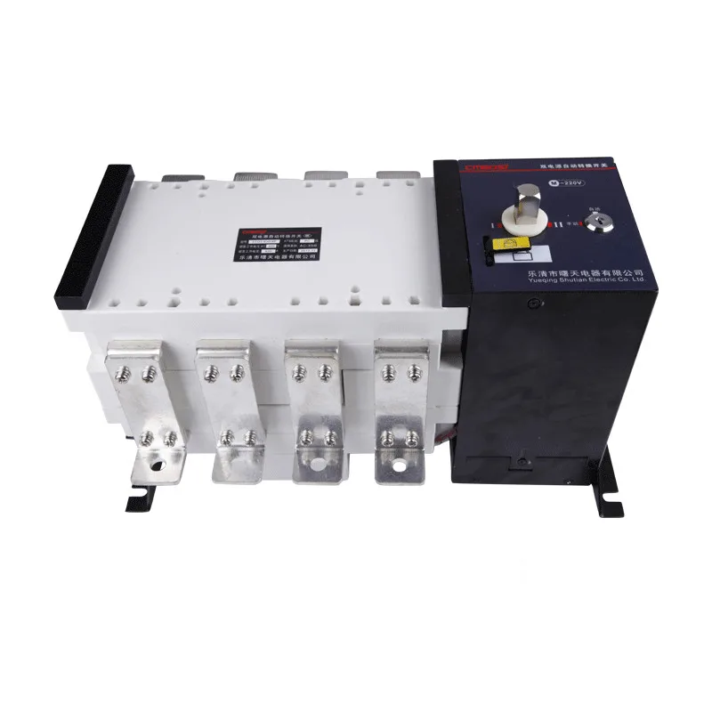 4P 630A Dual Power Automatic Transfer Switch PC Grade 380v 3 phases Circuit Breaker Isolation type ATS Обустройство дома