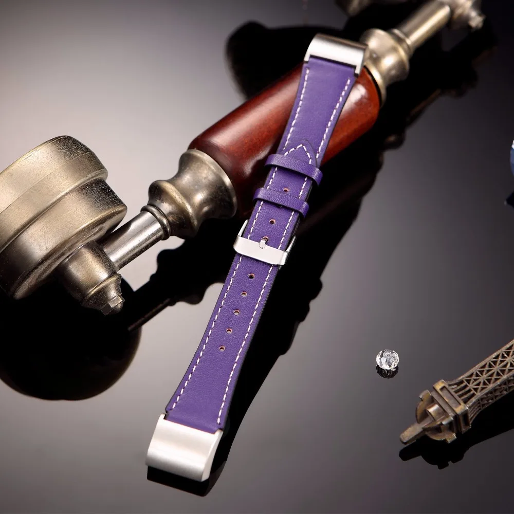 Замена Fitbit Charge 2 полосы кожаный ремешок сменный Смарт фитнес-часы с нержавеющей рамкой для зарядки 2