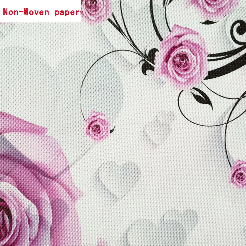 3D обои современные розовые цветы фрески Свадебный дом фон настенная живопись