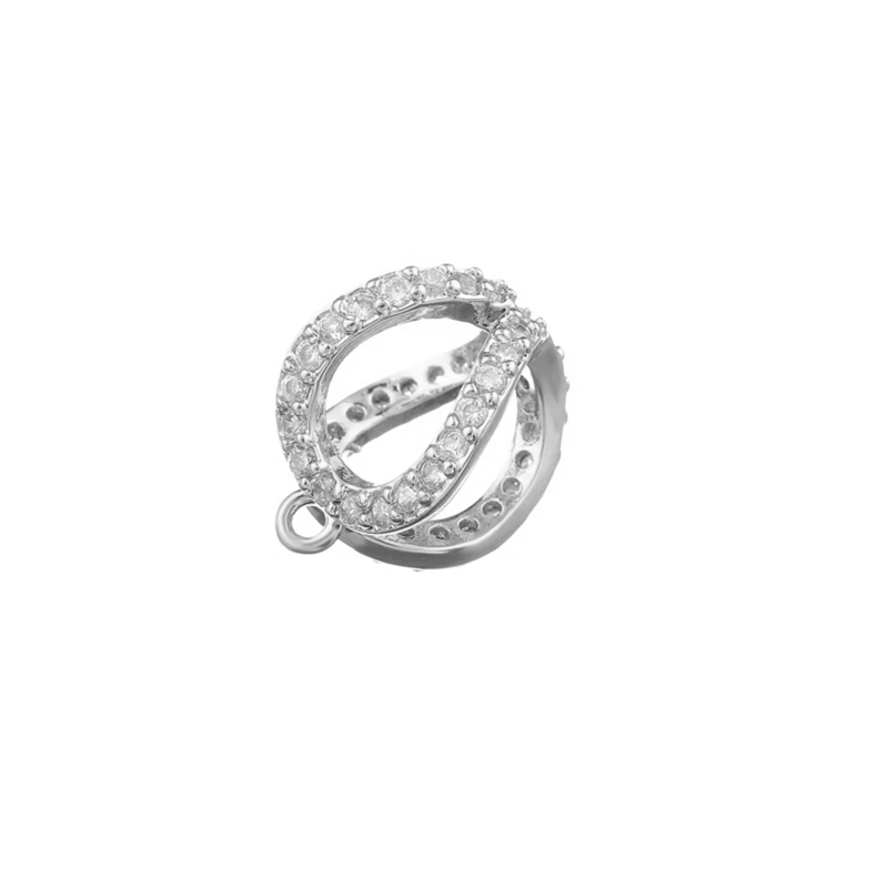 white gold Натуральные камни, бусы, жемчуг, клетка, медальон, эфирное масло, диффузор, Шарм для ожерелья/браслета, ювелирных изделий, сделай сам, поставки - Окраска металла: white gold
