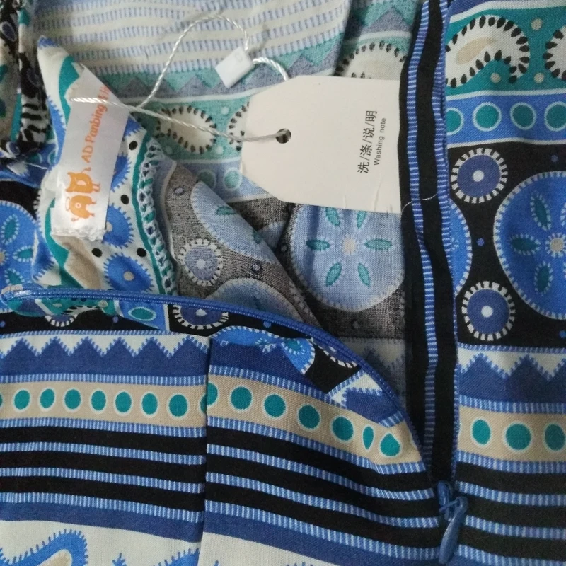 

AD National Style Beach Sundress Well-made Girls Dress Teenager Girls Sundress Children Kids Girls Clothing roupas vestidos