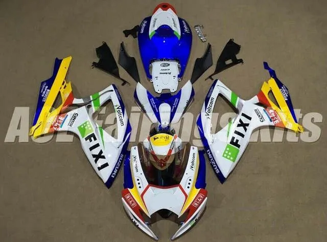 New ABS motorcycle Fairings Kit set Fit For SUZUKI GSXR600 GSXR750 06 07 R600 R750 K6 GSXR 600 750 2006 2007 custom FIXI | Автомобили и