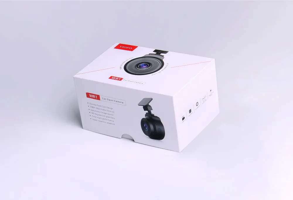 VIOFO WR1 конденсатор Full HD 1080P видеорегистратор HD DVR циклическая запись ночного видения Автомобильный видеорегистратор со встроенным Wi-Fi