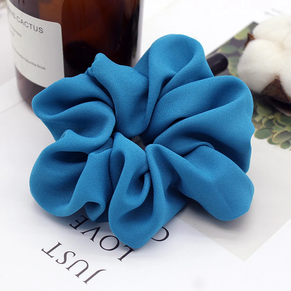 

20pcs Girls Chiffon Cloth Hair Ties Hair Bands Ponytail Holder Hair Accessories For Women Cute Bunch Release Art Head Rope New