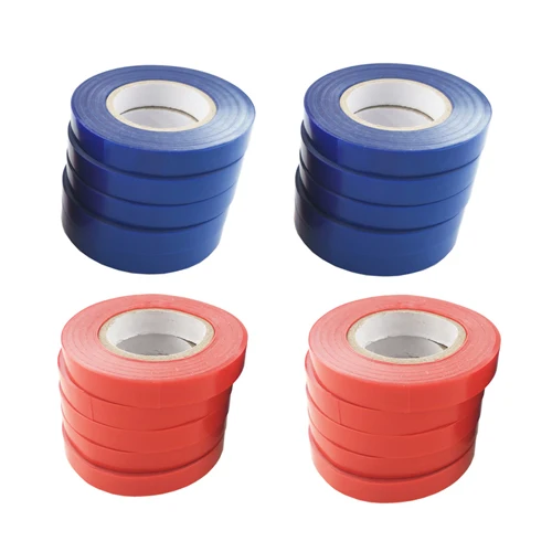 10PC Blue 10PC Red ALLSOME 20 шт. Tapetool ленты ПВХ завод галстук Tapetools ветка лента для садовых инструментов завязывающая машина овощи фрукты дерево Tapenter - Цвет: 10PC Blue 10PC Red
