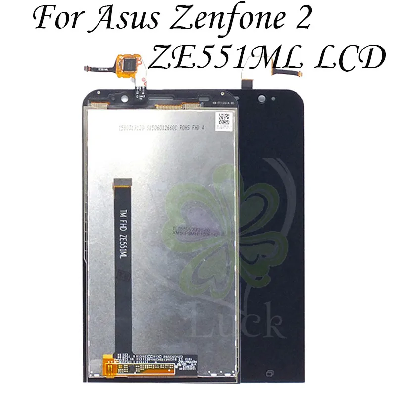 5 ''ЖК дисплей для ASUS Zenfone 2 ZE551ML ЖК сенсорный экран дигитайзер рамка сменный