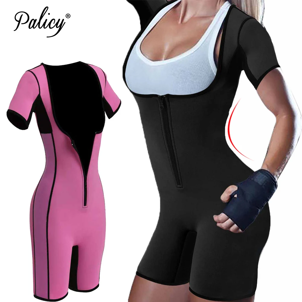 

Palicy Neoprene Slimming Sleeves Women Underwear Briefs Zipper Women's Suits modeling Strap Shaper Waist Trainer Hip shapers