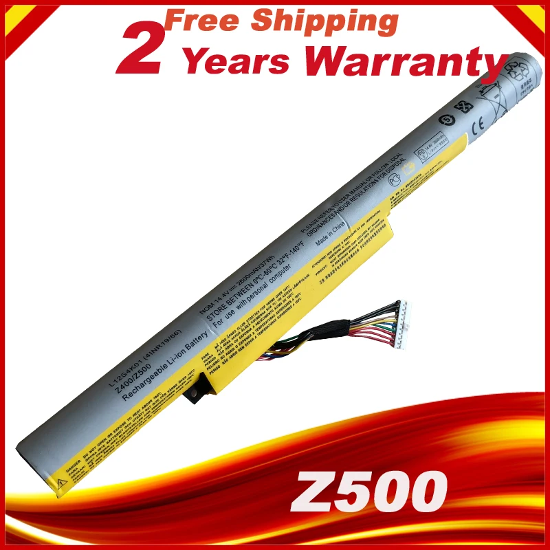 Аккумулятор для ноутбука LENOVO Ideapad Z400 Z400S Z400A Z400T Z510 Z510A Z500 Z500A L12S4K01 L12L4K01 | Компьютеры