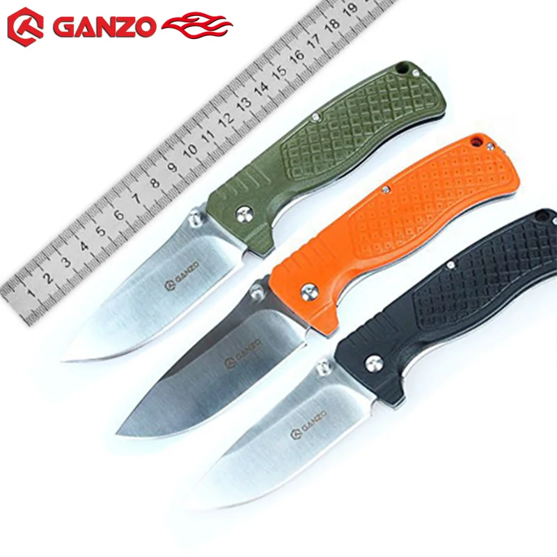 Ganzo Жар-птица G722 440C складной нож 58HRC Лезвие G10 ручка охотничий Carambit выживания тактическая утилита бушкрафт карманный нож