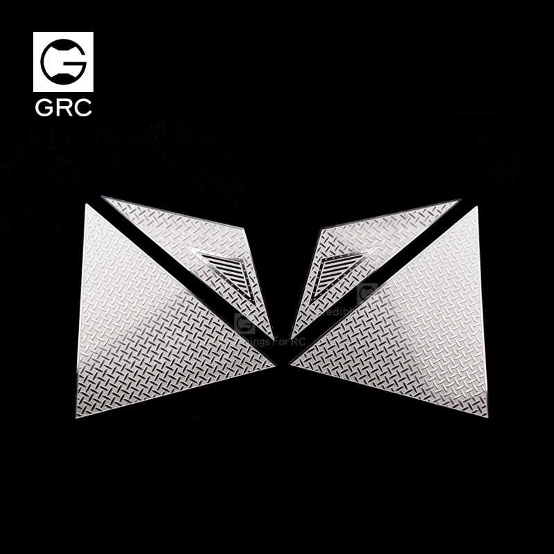 GRC нержавеющая сталь переднее крыло Алмазная Пластина для Traxxas безлимитный