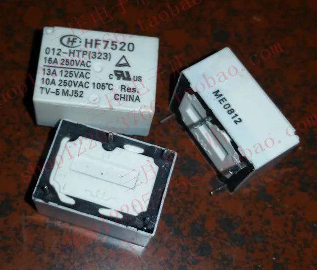 

Реле HF7520 012-HTP (323) 7520-1A-12V