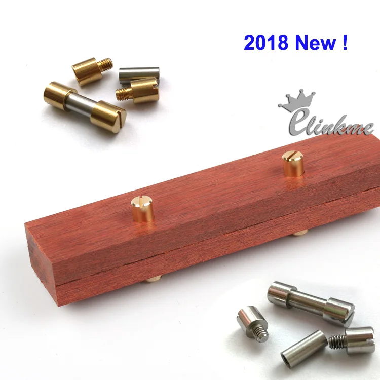 4 шт./лот заклепка из латуни или нержавеющей стали для ручки ножа 29x5 мм крепление