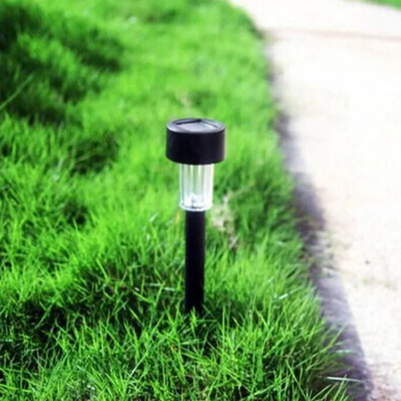 1 шт. уличные заземляющие солнечные лампы с панелью солнечных батарей