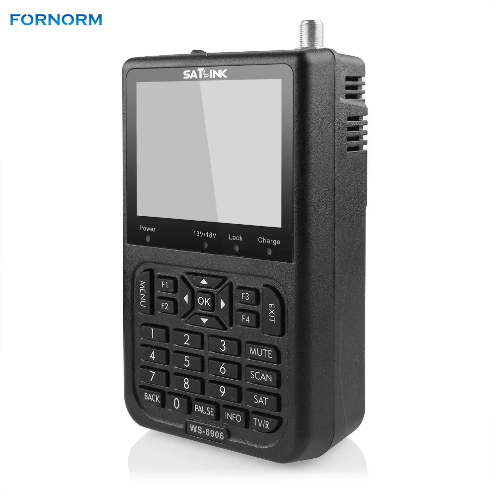 Satlink метр WS-6906 3," ЖК-дисплей FTA цифровой спутниковый измеритель спутниковый искатель WS 6906 Satlink Ws6906