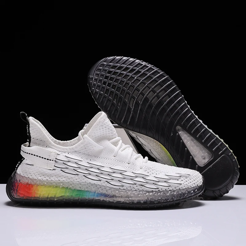 Humtto летние мужские кроссовки для бега уличные дышащие мягкие Мужская