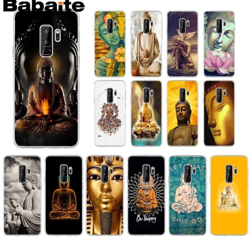 Мягкий чехол для телефона Babaite Gautama Buddha с фото на заказ Samsung Galaxy note 8 note9 s7 s6edge s9 s8 plus