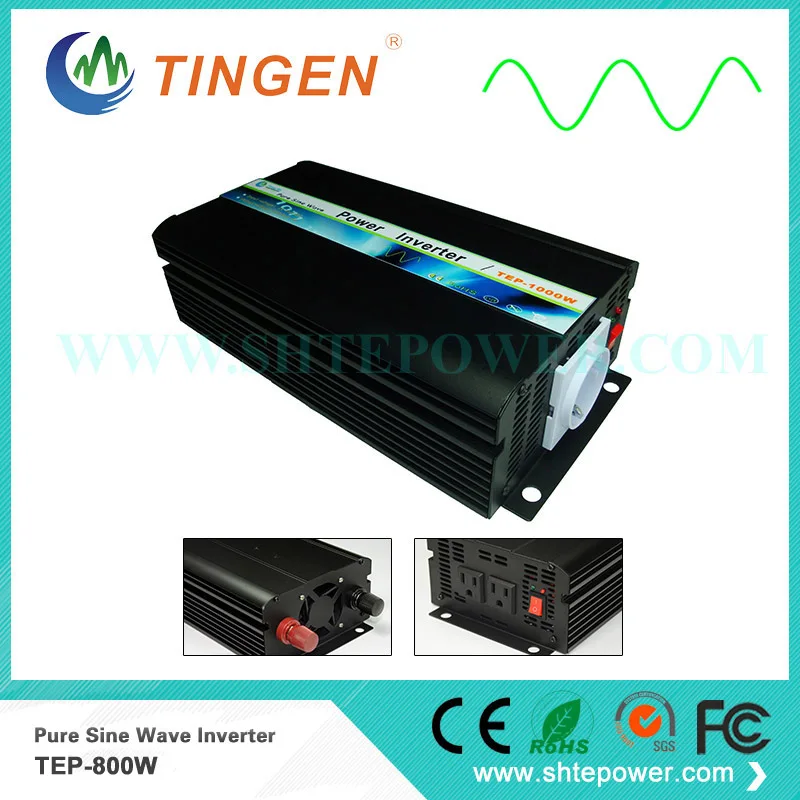 

power inverter 12V to 220V Pure sine wave output off grid tie system 800W TEP-800W for home system use fast delivery