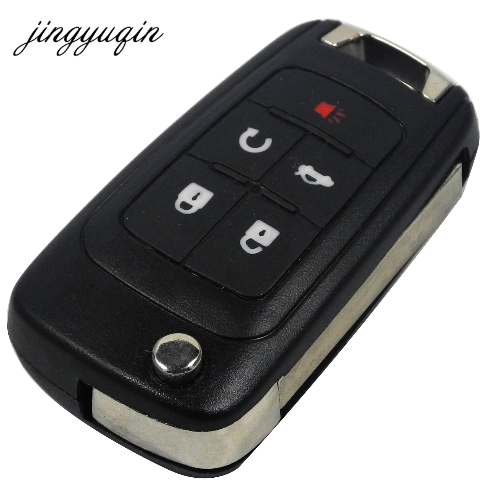 Jingyuqin раскладной дистанционный ключ 5 BTN для Vauxhall Opel Buick Excelle Verano LaCrosse Regal корпус на
