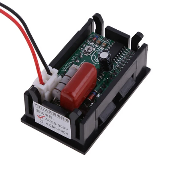 Цифровой светодиодный вольтметр переменного тока 30 500 в 1 шт.|display voltage|display voltage