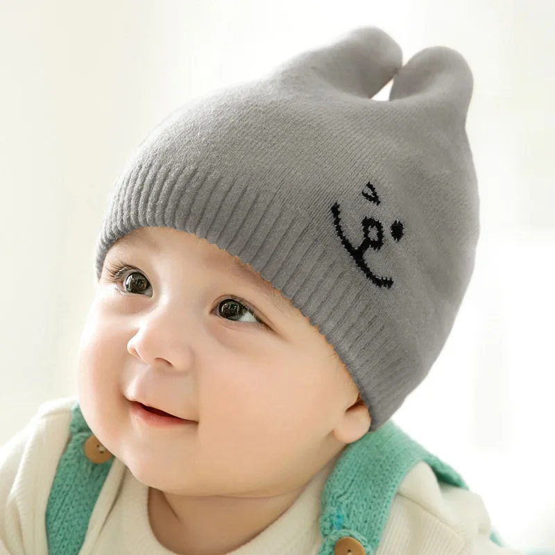 Детская зимняя шапка детские шапки для мальчиков и девочек Осенняя 2018 Милая