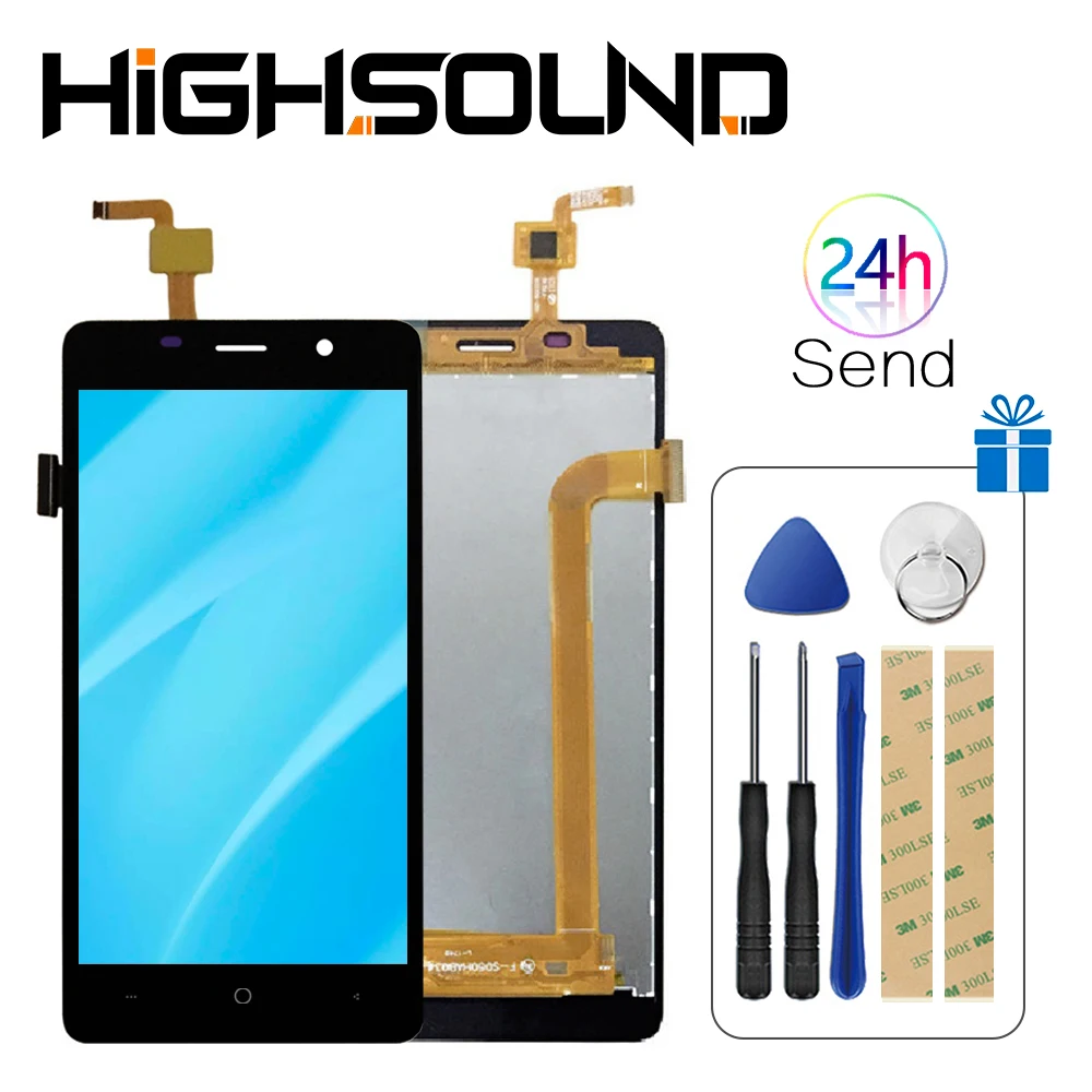 Для Leagoo M5, ЖК-дисплей, сенсорный экран, дигитайзер, в сборе, протестирован, 5,0 дюймов, 1280x720P