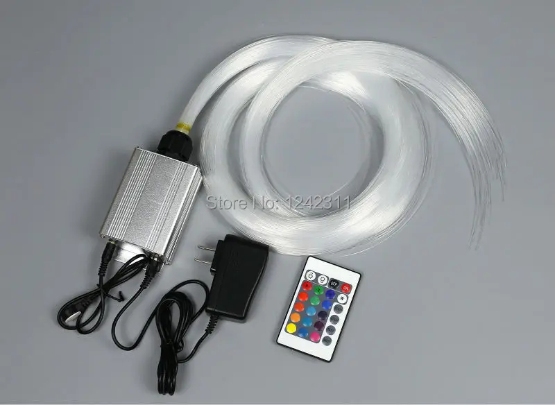 

For wedding decoration optic fiber light kit led light RGB baby bedroom stars ceiling fiber optic night lights 5w mini safe