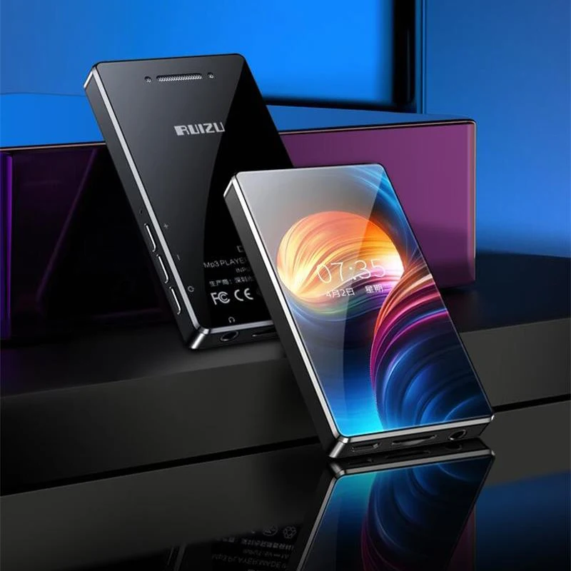 2021 новейшая версия RUIZU D20 полный сенсорный экран 3 0 дюйма MP3 плеер Built in динамик без