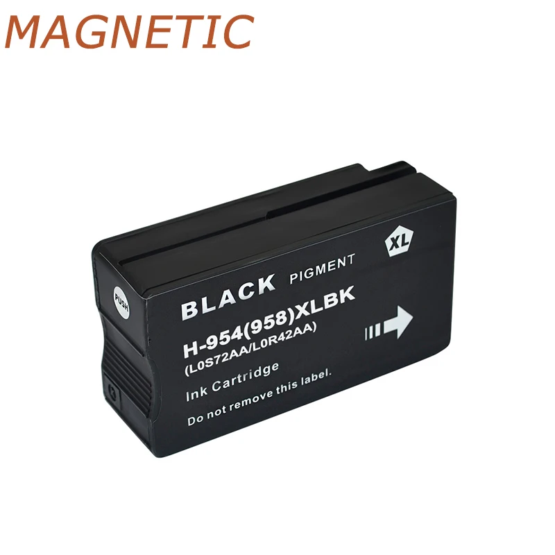 4 шт. Магнитная совместимые картриджи для HP 954 954XL 958XL OfficeJet Pro 8710 8720 8730 7740 8210