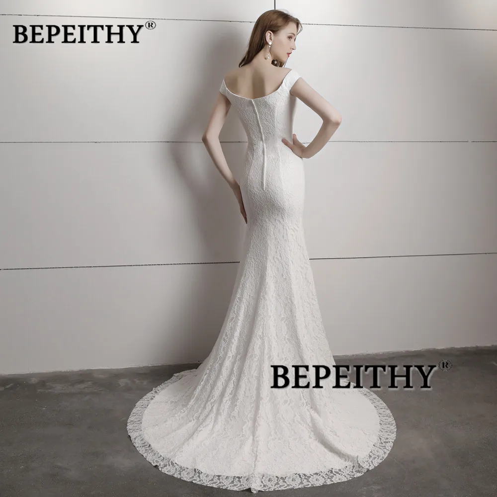 Vestido De Noiva свадебное платье Русалочки милое со шлейфом дешевые продажи кружевные