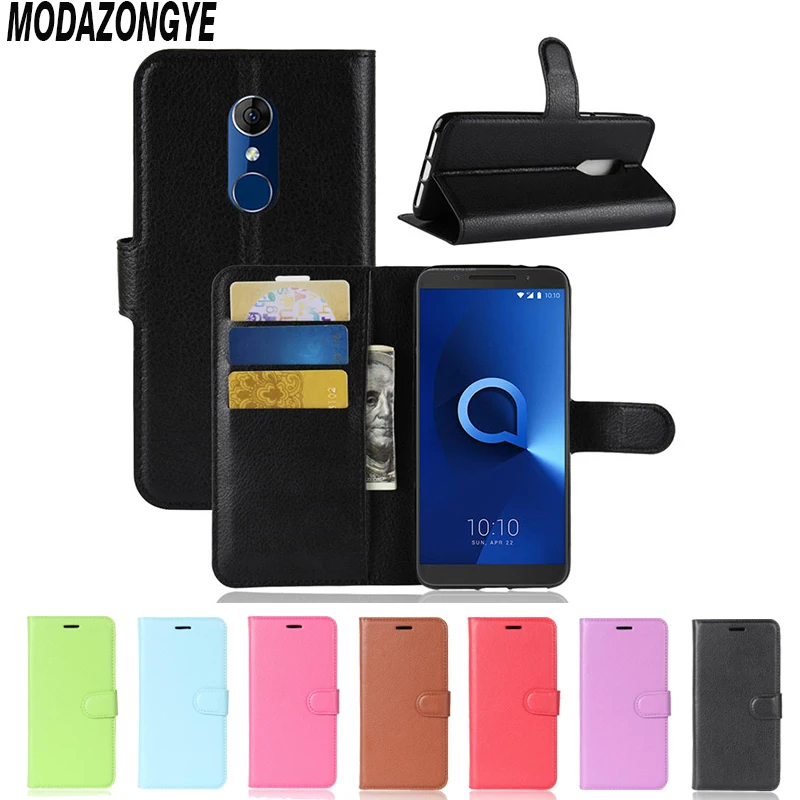Флип чехол для Alcatel 3 5052Y кошелек телефона Alcatel3 5052D 5 дюйма|Чехлы-портмоне| |